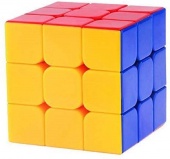 Кубик Рубика Asis Magic Cube 3х3 без наклеек, мягкий механизм 5,5 см